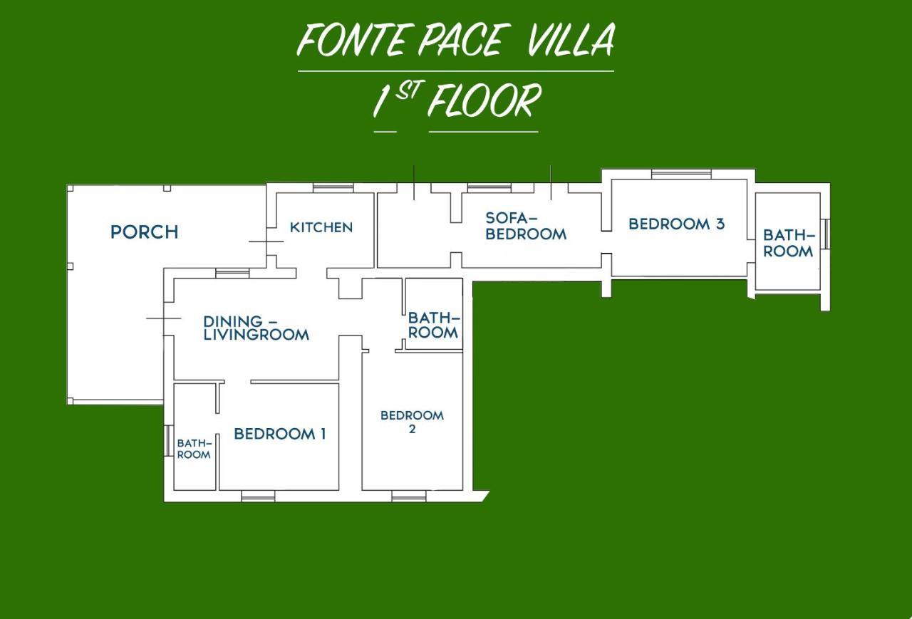 Fonte Pace Luxury Villa - A Fontanaro Property Paciano Zewnętrze zdjęcie